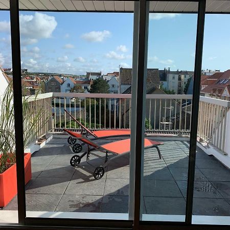 La Terrasse Vue Mer Du 42 Ferber, Plein Sud Wifi Apartman Wimereux Kültér fotó