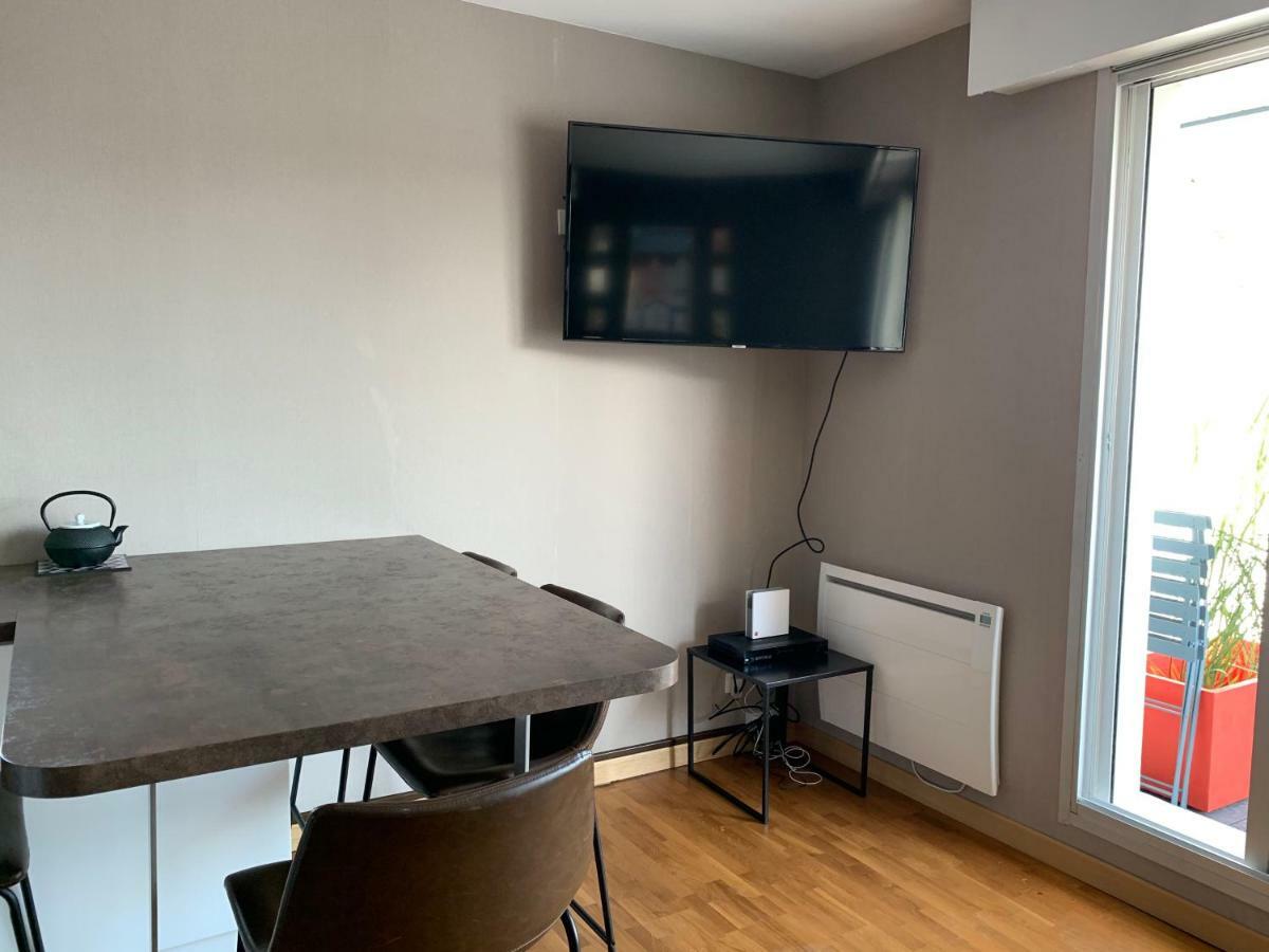 La Terrasse Vue Mer Du 42 Ferber, Plein Sud Wifi Apartman Wimereux Kültér fotó